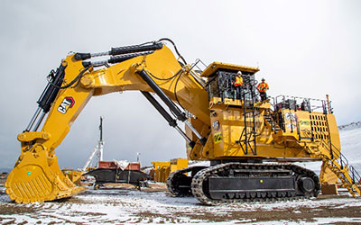 400-tonne Hydraulic Backhoe Excavator
