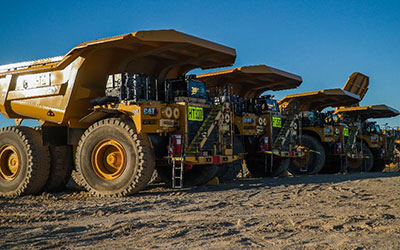 240-tonne rigid frame haul trucks 