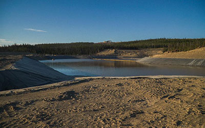 Water management pond